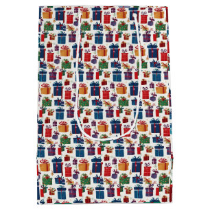 Gifts Galore Multi-colour  Medium Gift Bag