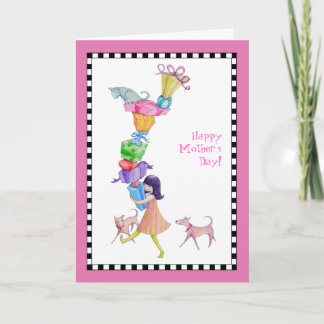 Gifts Girl Mother's Day Card