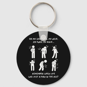 Gifts Old People 50th 60th 70th Birthday  Key Ring