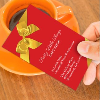 Gifts Shop Business Card
