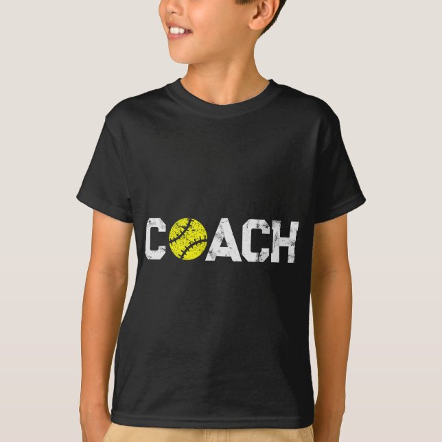 Gifts Softball Coaches Appreciation - Softball Coa T-Shirt (Front)