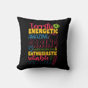 Gifts Teacher Amazing Caring Teacher Cushion