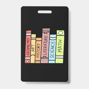 Gifts Teacher Back to School Homeschool ID Badge