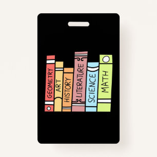 Gifts Teacher   Back to School Homeschool ID Badge