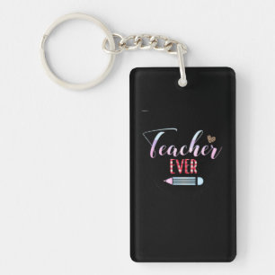 Gifts Teacher Best Teacher Ever Key Ring