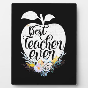 Gifts Teacher Best Teacher Flower Ever Plaque