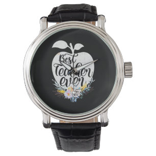 Gifts Teacher Best Teacher Flower Ever Watch