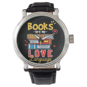 Gifts Teacher Books Are My Love Language Watch