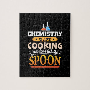 Gifts Teacher   Chemistry Is Like Cooking Jigsaw Puzzle