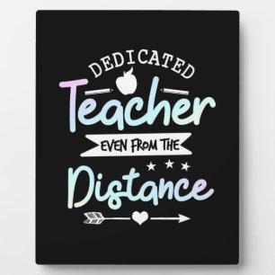Gifts Teacher Dedicated Teacher Distance Plaque