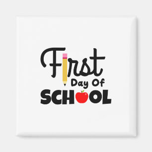 Gifts Teacher   First Day Of School Magnet
