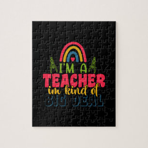 Gifts Teacher   I Am A Teacher In Kind Of Big Deal Jigsaw Puzzle