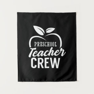 Gifts Teacher Preschool Teacher Crew Tapestry