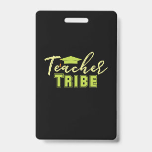 Gifts Teacher Teacher Tribe ID Badge