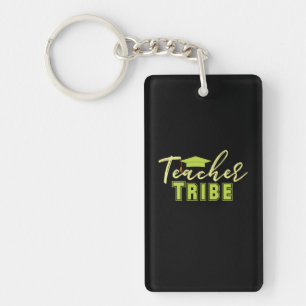 Gifts Teacher Teacher Tribe Key Ring