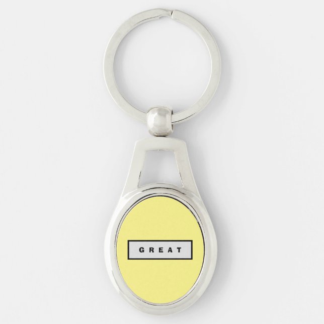 Gifts: Under 75$ Accessories Authority® GREAT Key Ring (Front)