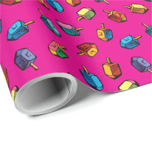 Giftwrap - Chanukah Gift Wrapping Paper - Judaica