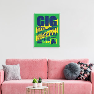 GIG Rio de Janeiro Airport Canvas Print