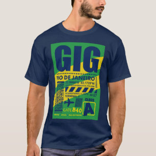 GIG Rio de Janeiro Airport T-Shirt