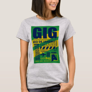 GIG Rio de Janeiro Airport T-Shirt