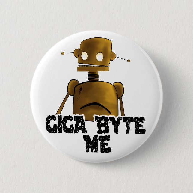 Giga Byte Me Button (Front)