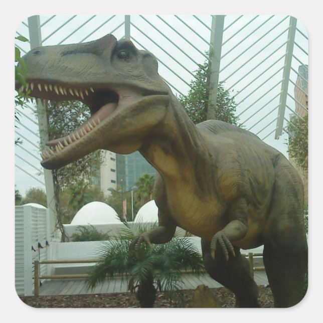 Giganotosaurus Dinosaur Sticker (Front)