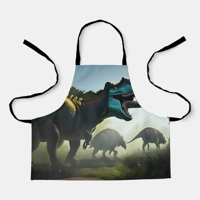 Giganotosaurus Dinosaurs On The Prowl, Kids Apron (Front)