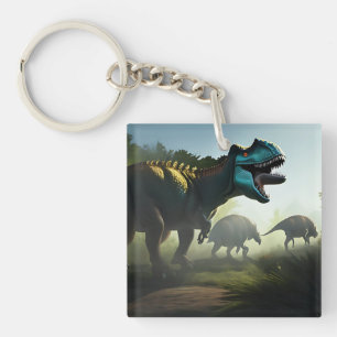 Giganotosaurus Dinosaurs Prowling, Keyring