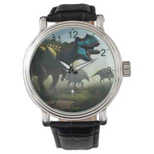 Giganotosaurus Dinosaurs Prowling, Mens Watch