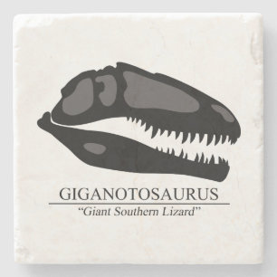 Giganotosaurus Skull Stone Coaster
