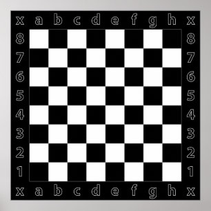 gigantesque chess table poster