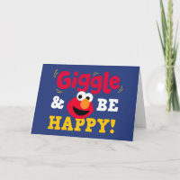 Giggle and Be Happy Elmo Birthday