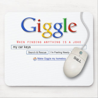 Giggle Search Mouse Mat