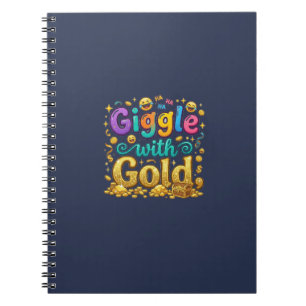 Giggle with Gold Notebook