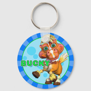 "GiggleBellies" Bucky the Horse Keychain