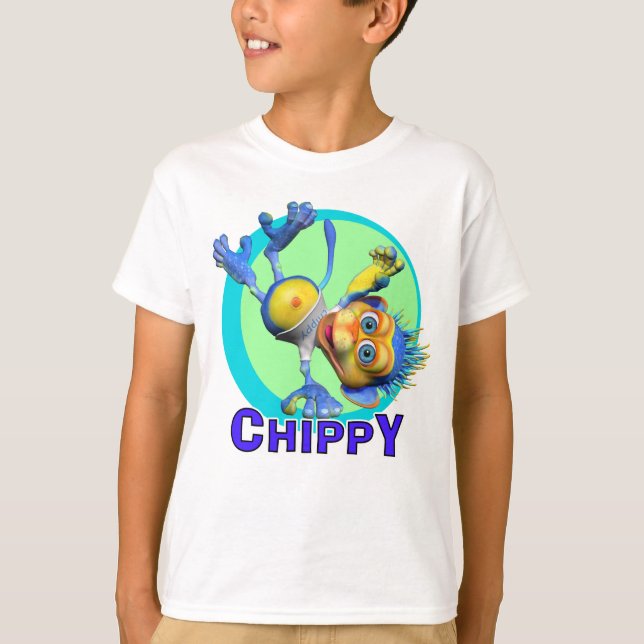 GiggleBellies Chippy the Monkey T-Shirt (Front)