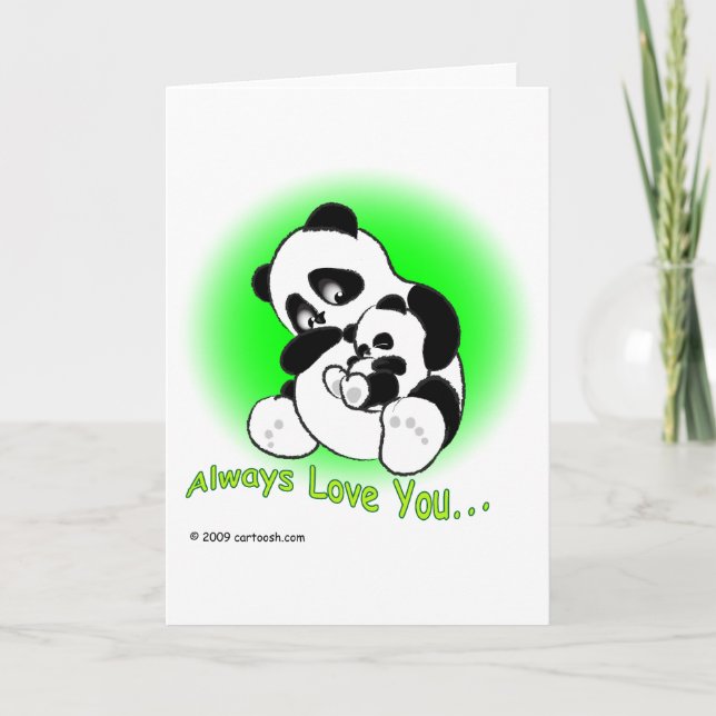 gigglePanda for Mother's Day Card (Front)