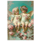 Giggling Girls cherubs Tissue Paper