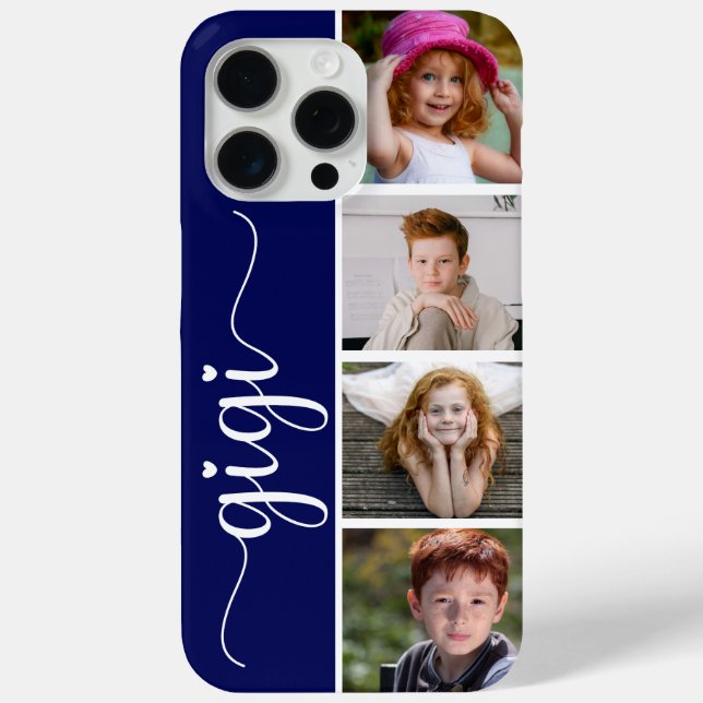 Gigi 4 Photo Case-Mate iPhone Case (Back)