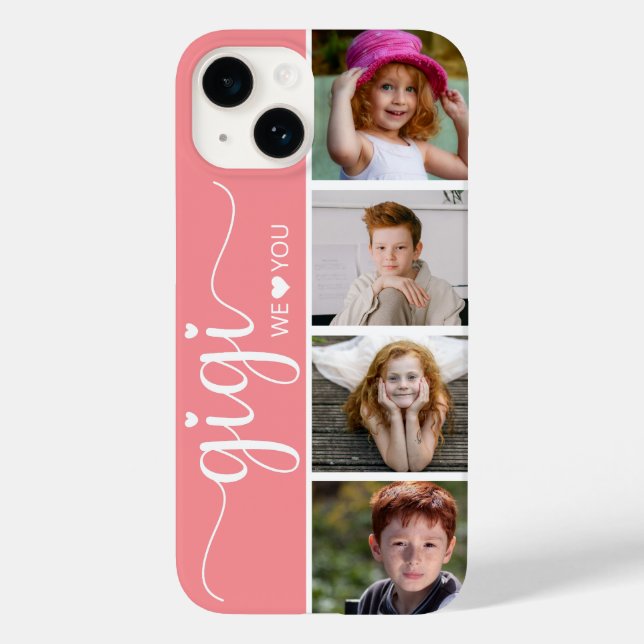 Gigi 4 Photo Case-Mate iPhone Case (Back)