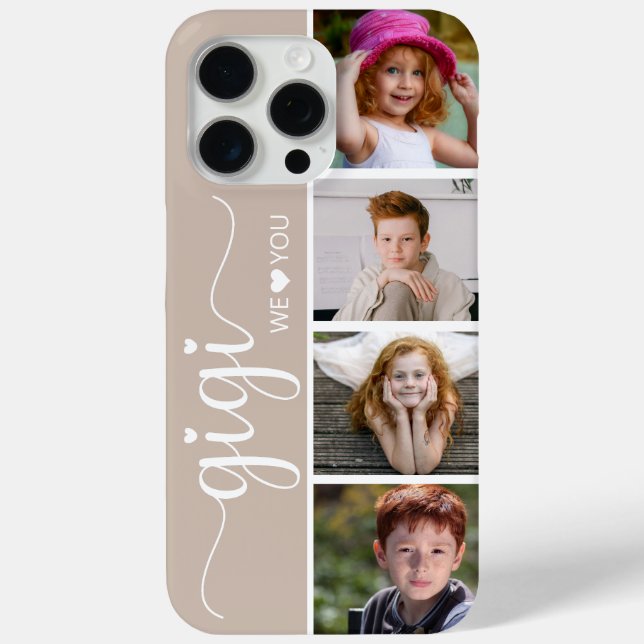 Gigi 4 Photo Case-Mate iPhone Case (Back)