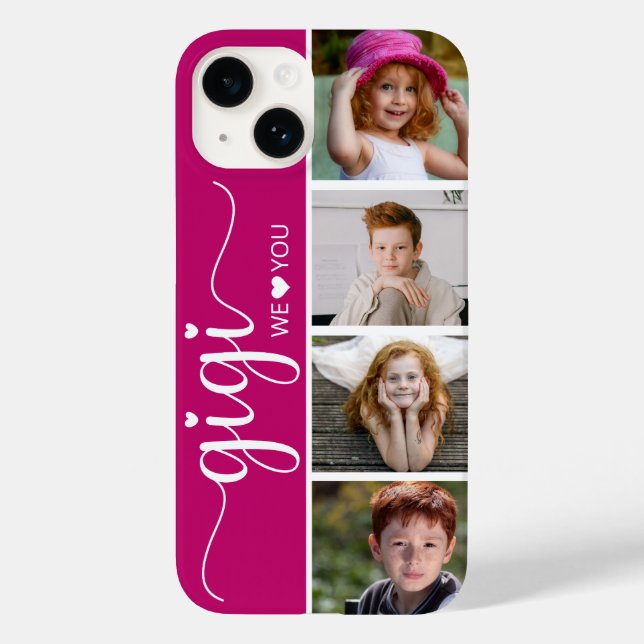 Gigi 4 Photo Case-Mate iPhone Case (Back)