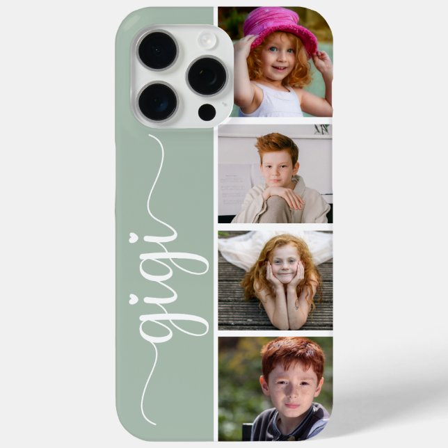 Gigi 4 Photo Case-Mate iPhone Case (Back)