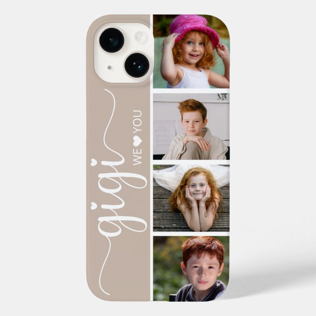 Gigi 4 Photo Case-Mate iPhone Case (Back)