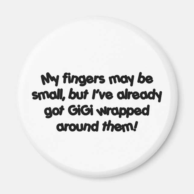 GiGi's Wrapped! Magnet (Front)