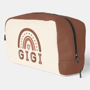 Gigi Boho Rainbow Cute Grandma Gift Dopp Kit