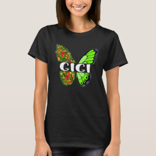 Gigi Butterfly Christmas Matching Family Pajama T-Shirt