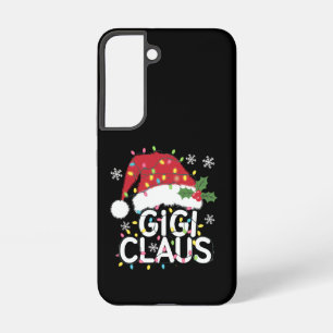 Gigi Claus Christmas Lights Pajama Family Matching Samsung Galaxy Case