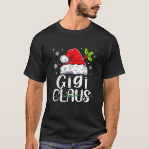 Gigi Claus Christmas Pajama Family Matching Xmas S T-Shirt