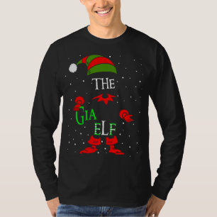 Gigi Claus Leopard Christmas Pajama Santa Gift For T-Shirt